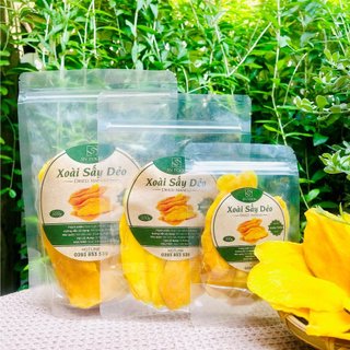 Xoài sấy dẻo 100% xoài tươi sn food
