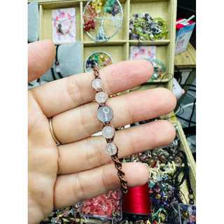 Vòng tay handmade đá tròn 5-6 li
