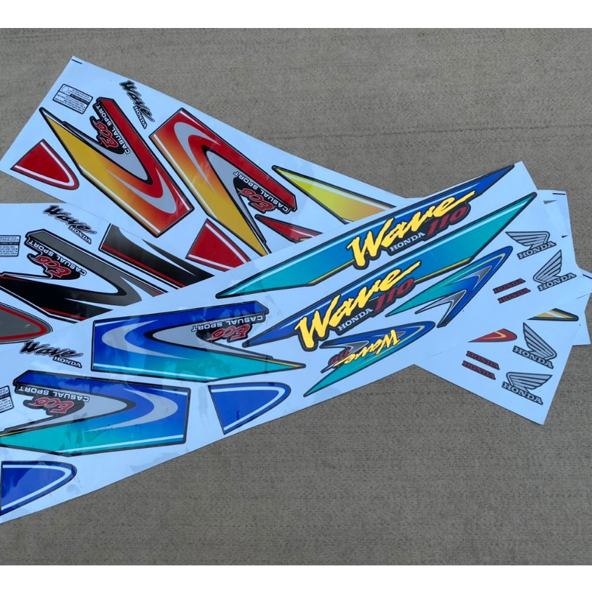 Tem Xe Wave Tem Dán Xe Wave Nhỏ 110 Ghép Crom Mới Nhất 2024