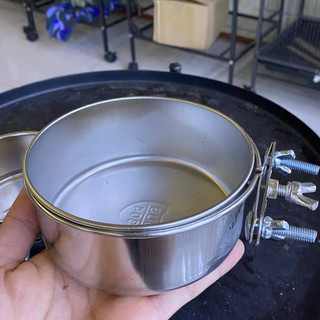 Cóng ăn treo lồng cho chim, vẹt, chất liệu inox chống rỉ sét, an toàn, cho thú cưng