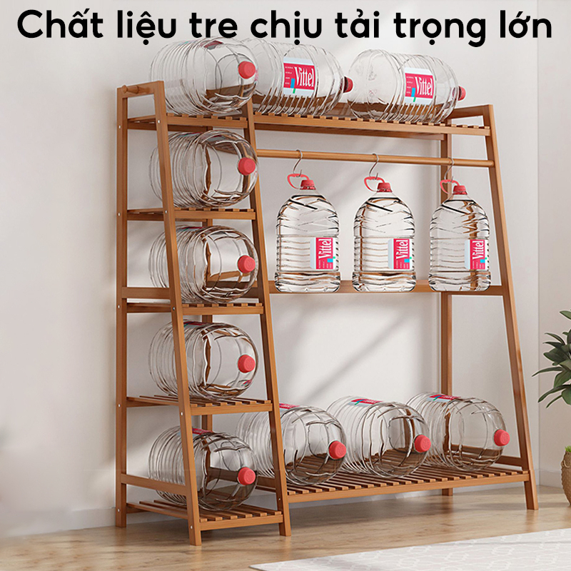 Tủ Quần Áo Tủ Vải Kệ Treo Quần Áo Gỗ Tre Có Ngăn Chứa Đồ Tiện Lợi Hàng Nhập khẩu Giá Treo Quần | BigBuy360 - bigbuy360.vn
