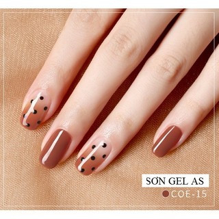 Sơn gel As mã COE 15ML - vàng cam