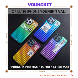 Ốp Lưng đệm khi đổi màu cá tính YOUNGKIT VALI iPhone 15 Pro Max / 15 Pro / 14 Pro Max thiết kế giảm sốc viền bảo vệ cam