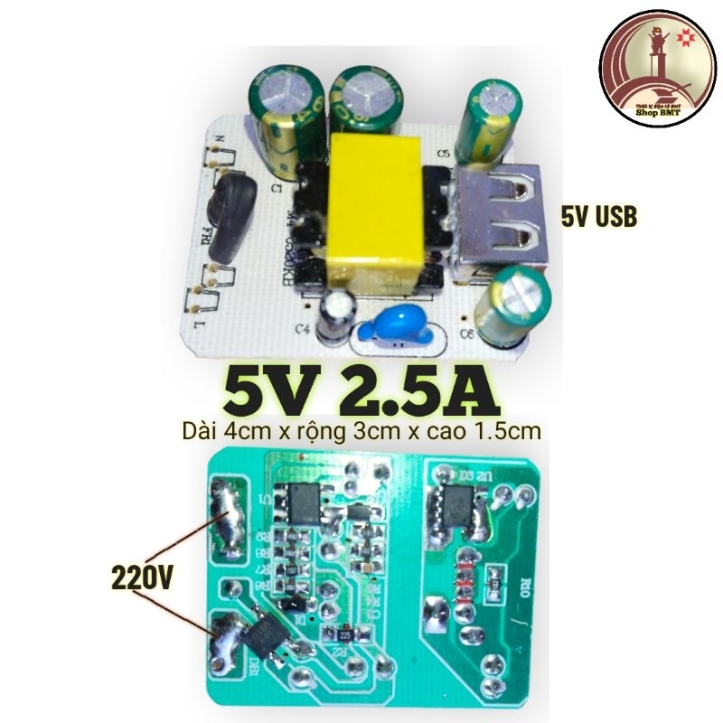 Nguồn 5V 2.5A