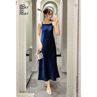 Đầm 2 dây xẻ tà - Everluxe