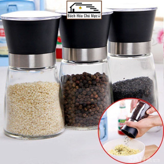 Dụng Cụ Xay Hạt Tiêu Bằng Thủy Tinh Tiện Lợi