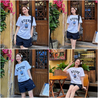 (HÀNG XUẤT XỊN) Áo thun WHO.A.U GẤU CAL.STATE NEW  Size S M L full tag-code