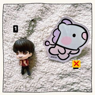 Móc khoá - Pin Bt21 TinyTan BTS🎐 NOTE SỐ GIÚP SHOP❣️NEW