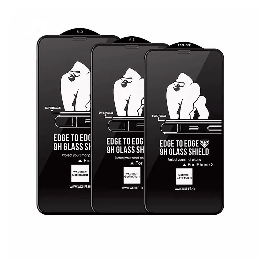 Cường Lực Samsung A06/A12/A32A52/A72/A24/A34/A55 3D Full Màn (Không hộp,viền đen)