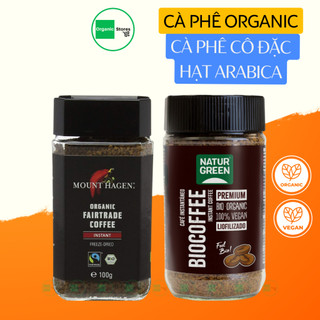 Cà phê cô đặc hòa tan hữu cơ 100g - Giảm cân - Ăn thực dưỡng - Organic Stores
