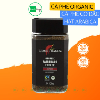 Cà phê hòa tan hữu cơ Papua New Guinea 100g - Mount Hagen
