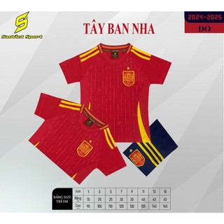 Bộ quần áo đá bóng trẻ em, bộ quần áo thể thao trẻ em tuyển tbn 2024-2025