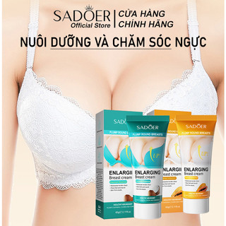 [Sadoer] Kem Nở Ngực Enlarging Breast Cream Vòng 1 Tròn Trịa Săn Chắc Giúp Da Mềm Mại Đàn Hồi Chống Lão Hóa 60g
