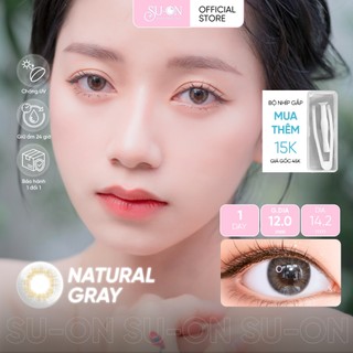 Lens 1 ngày ANN365 RICH NATURAL GRAY áp tròng 14,2mm, xám tự nhiên Hàn Quốc, siêu êm đeo cả ngày