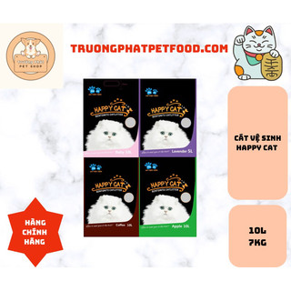 Cát vệ sinh mèo happy cat 10l