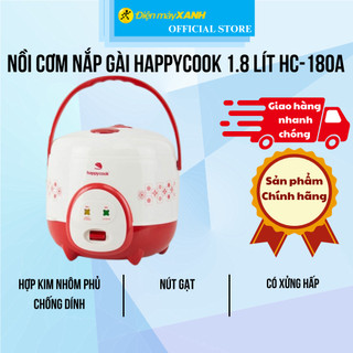 Nồi cơm nắp gài Happycook 1.8 lít HC-180A