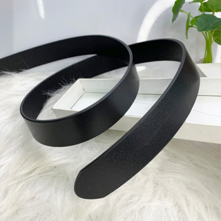 Dây lưng nam không mặt thắt lưng da bò tấm nguyên nịt trơn dùng cho mặt lăn hoặc đục lỗ HQ STORE