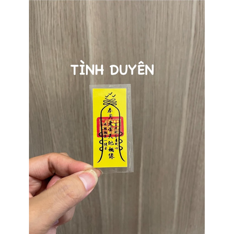 Linh phù tình duyên đã khai thỉnh