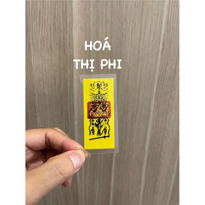 Linh phù hoá giải thị phi đã khai thỉnh