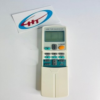 Remote điều hòa máy lạnh daikin, có 3 nút arc433a15