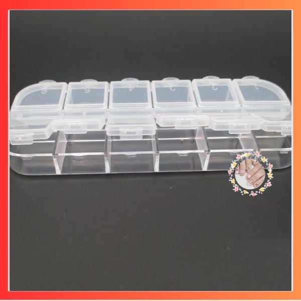 Khay 12 ngăn đựng đá nail