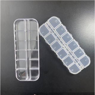 Khay 12 ngăn đựng đá nail