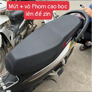  Mút yên liên á   phom cao   kèm vỏ gắn cho các đời wave 50 100 110 