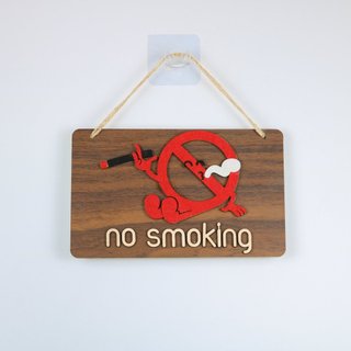Bảng decor No Smoking Siêu dễ thương