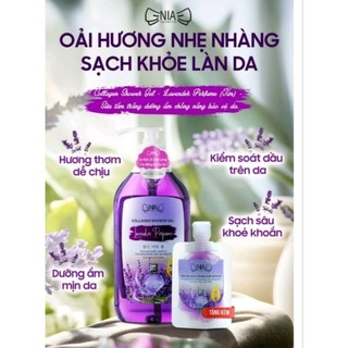 Sữa tắm colagen shower gel dưỡng ẩm da se khích lỗ chân lông
