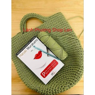 Sợi Chainy Cotton 300gr móc túi siêu nhanh k xù