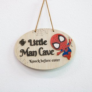 Bảng gỗ Người Nhện Spider Man Siêu dễ thương