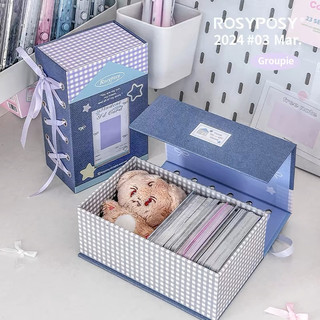 Hộp bìa cứng đựng thẻ rosyposy bảo quản thẻ - cáo nuôi rái cá