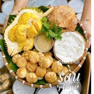 Hủ 300gr bánh đồng tiên dừa sầu riêng