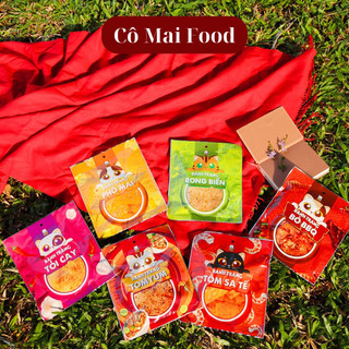 Combo 60 gói - bánh tráng trộn mèo food - bánh tráng muối mix nhiều vị - đồ ăn vặt ngon snack
