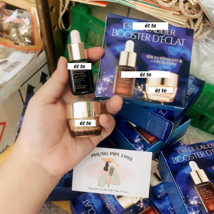 Set 2 món dưỡng da mini EsteLaude 7ml
