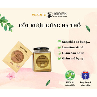 Cốt gừng hạ thổ cho mẹ sau sinh, làm săn chắc da bụng và toàn thân hủ 500ml - Naturalqueens