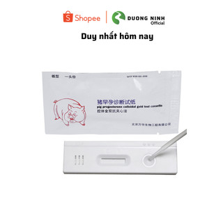 Que thử thai cho heo Dương Ninh thử thai lợn chính xác cao hiện đại