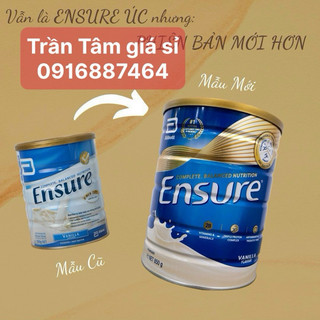 Sữa bột Ensure Úc hương vanilla hộp 850g