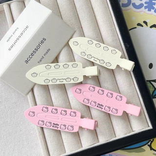 Kẹp tóc mỏ vịt hellokitty màu pastel siêu xinh