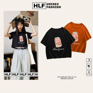 Áo croptop baby tee thun nữ trà đào peach juice siêu xinh, áo thun nữ HLFashion