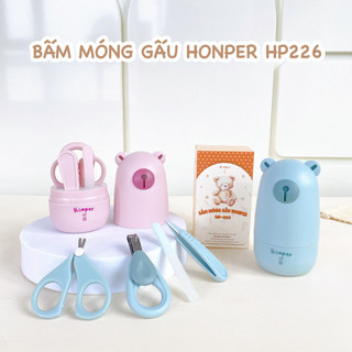 Bộ bấm móng tay, cắt móng tay chăm sóc móng tay cho bé Honper hình gấu