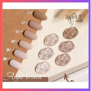 SƠN GEL AS TÔNG CÀ PHÊ SỮA 15ML. CHUẨN LOẠI 1. MÃ QZ 01 - 06