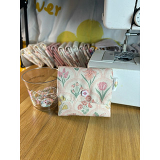 Ví vải text nhung mini vintage handmade