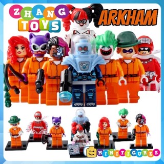 Đồ chơi Xếp hình Joker Poison Ivy - Cat Woman - Calendar Man - Two Face - Harley Quinn Riddler Minifigures Xinh X0150