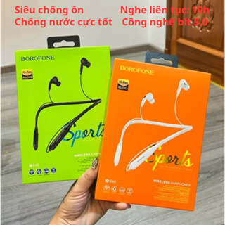 Tai nghe BOROFONE Bluetooth - Prami - thể thao, tai nghe đeo cổ không dây hỗ trợ thẻ nhớ pin trâu âm thanh bass đỉnh cao