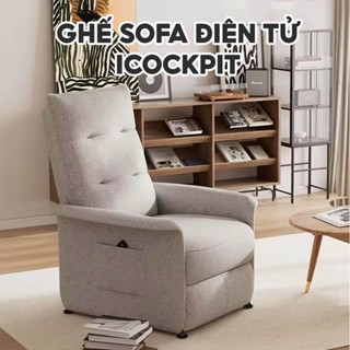 Ghế sofa đơn chỉnh điện iCockpit Zero Gravity ngả thành giường ngủ