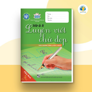 Sách - vở ô li luyện viết chữ đẹp - bộ 3 quyển