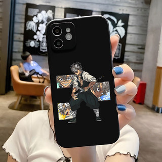 Ốp lưng iphone viền vuông dẻo bảo vệ camera thanh gươm diệt quỷ anime cho các dòng máy iphone 15promax 14promax e4930