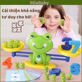 Đồ Chơi Ếch Cân Bằng Toán Học, Ếch Cân Bằng Trọng Lượng Hỗ Trợ Phép Tính, Đồ Chơi Giáo Dục Phát Triển Trí Tuệ Cho Bé