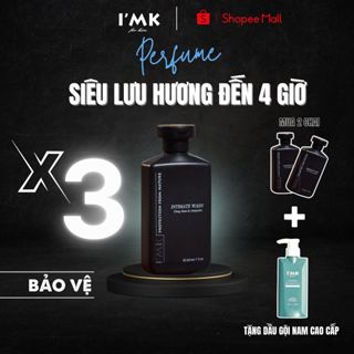 Dung Dịch Vệ Sinh Nam I'MK Intimate Wash Lưu Hương Nước Hoa 4 Giờ - Chiết Xuất Từ Nhụy Hoa Nghệ Tây